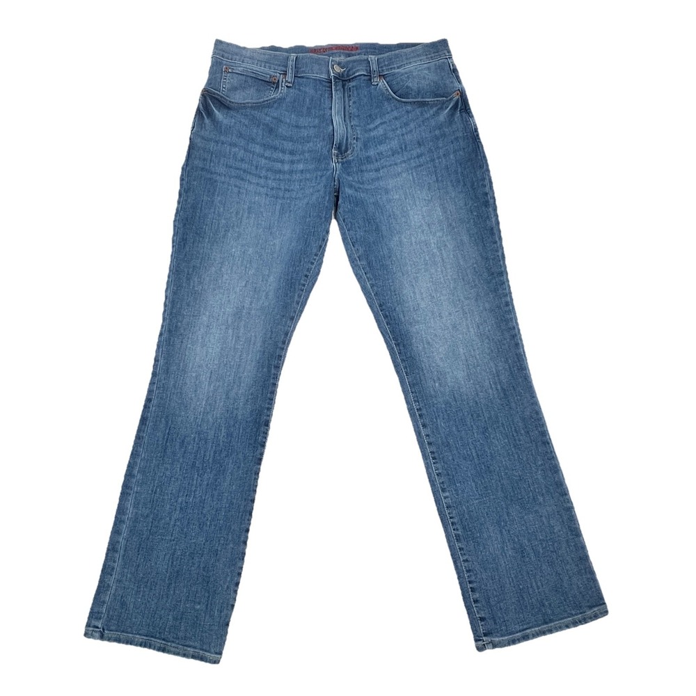 Lucky Brand Jeans 223 Mens 36x32 Blue Denim Classic Straight Mid Rise